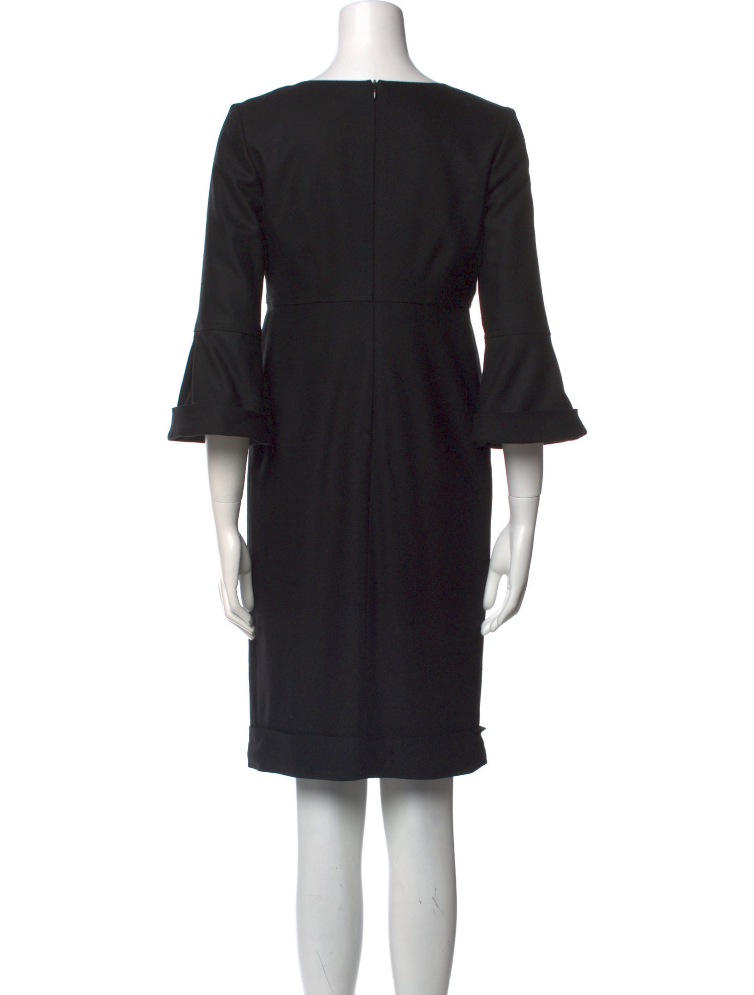 Burberry Wool Knee-Length Dress