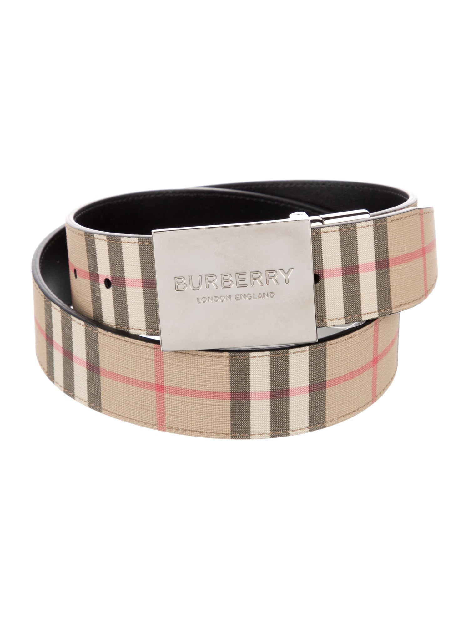 Burberry Nova Check Pattern Waist Belt