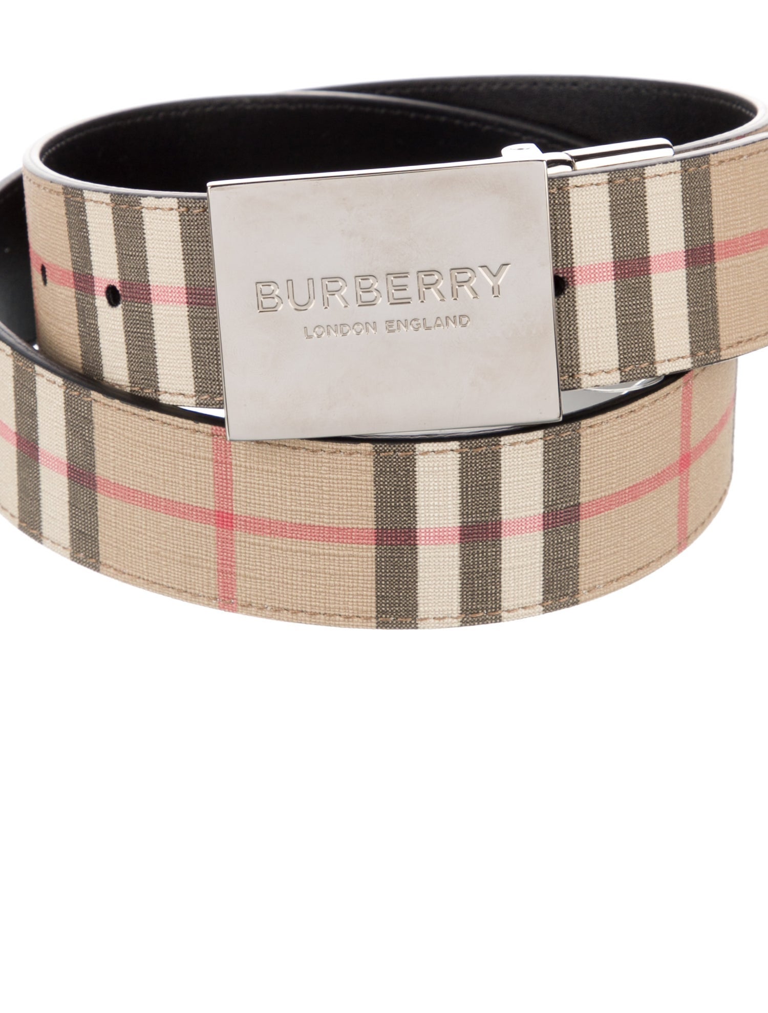 Burberry Nova Check Pattern Waist Belt