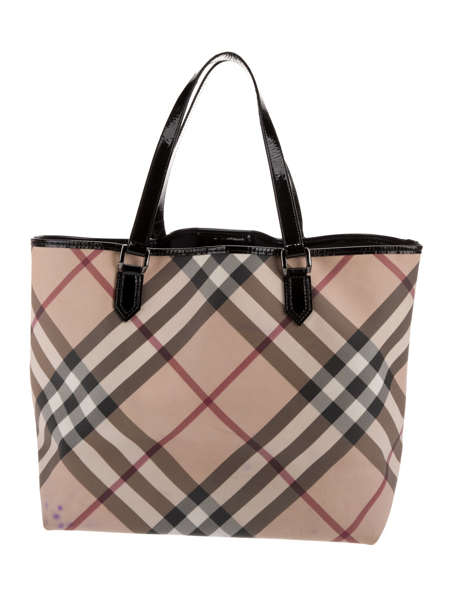 Burberry Super Nova Check Tote