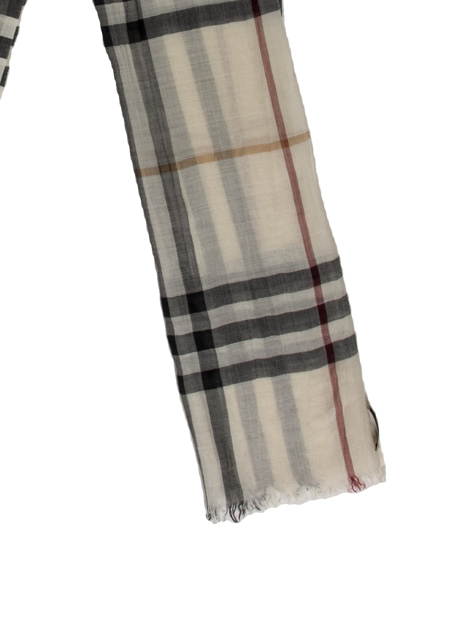 Burberry Silk House Check Pattern Scarf