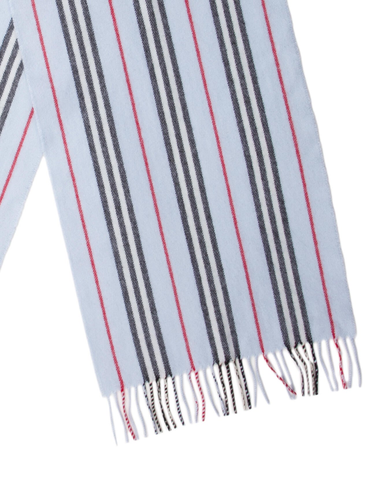 Burberry Cashmere Striped Scarf