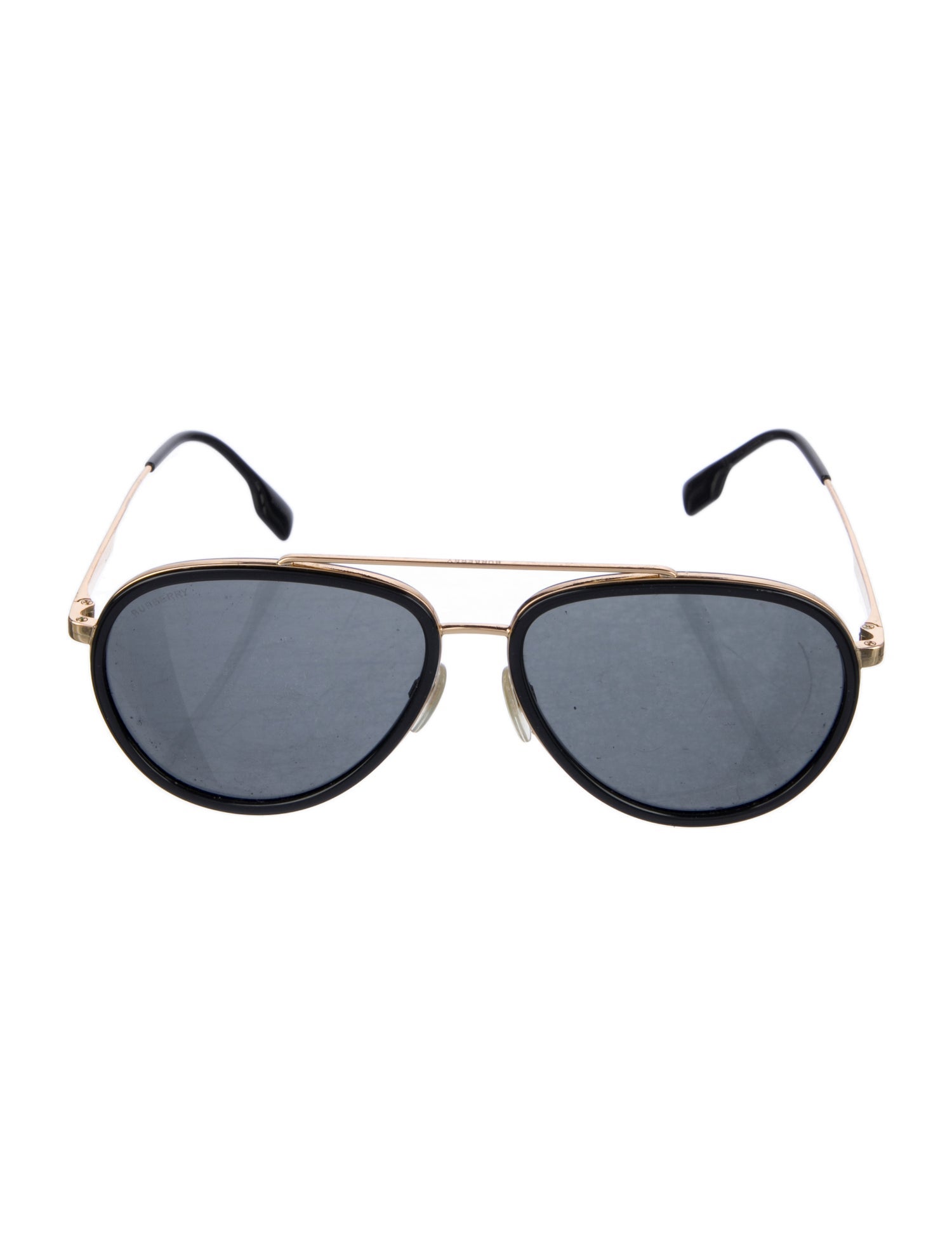 Burberry Aviator Tinted Sunglasses