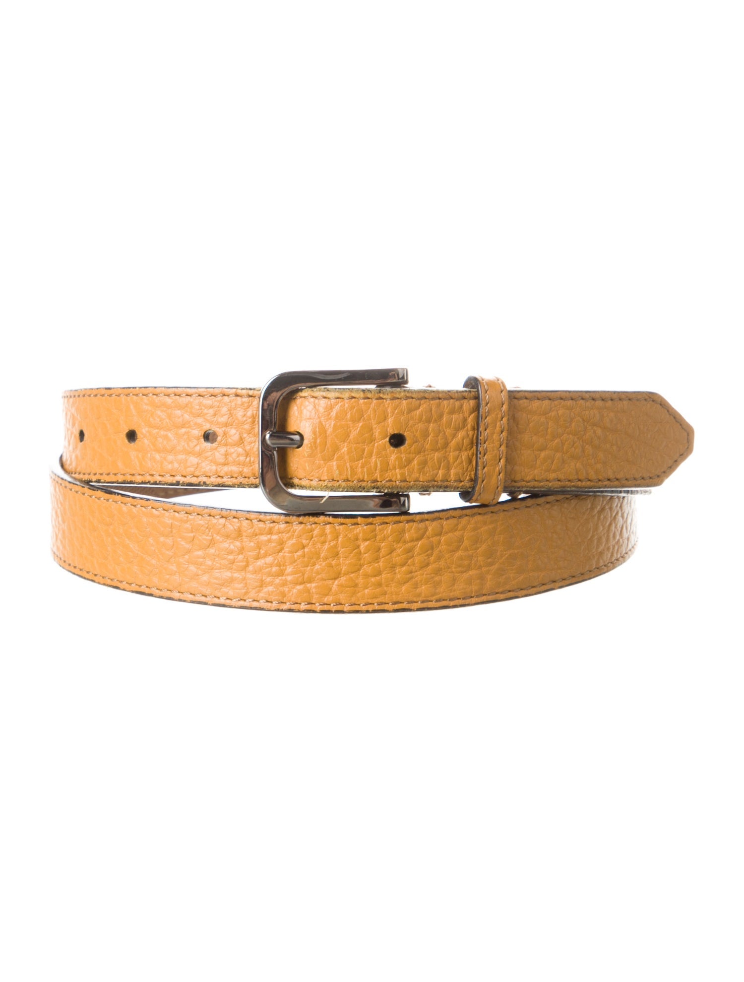 Burberry Skinny Leather Belt