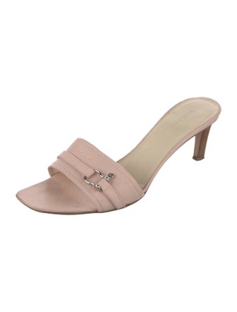 Burberry Leather Slides