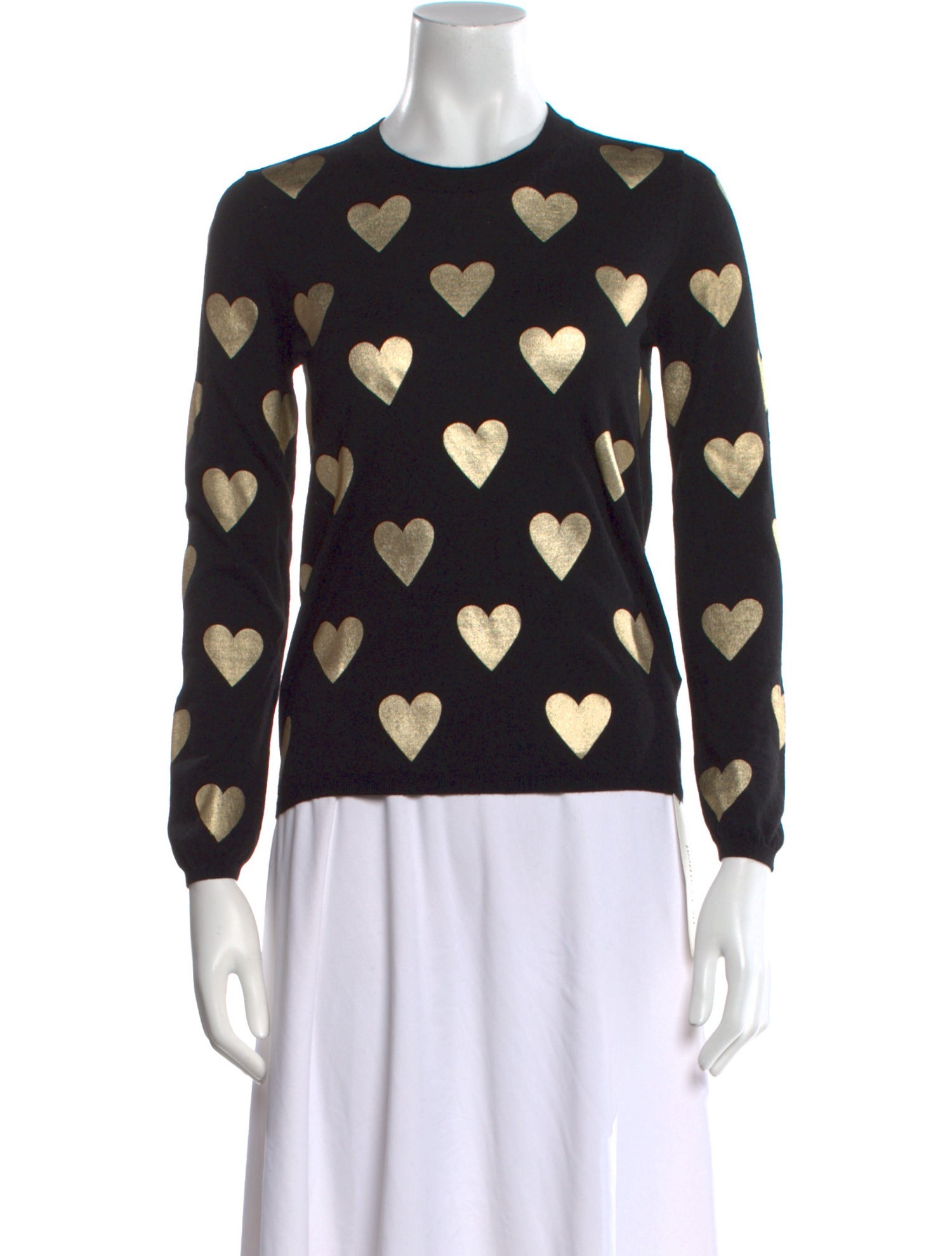 Burberry Merino Wool Printed Sweater