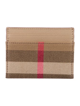 Burberry Canvas Printed Card Holder