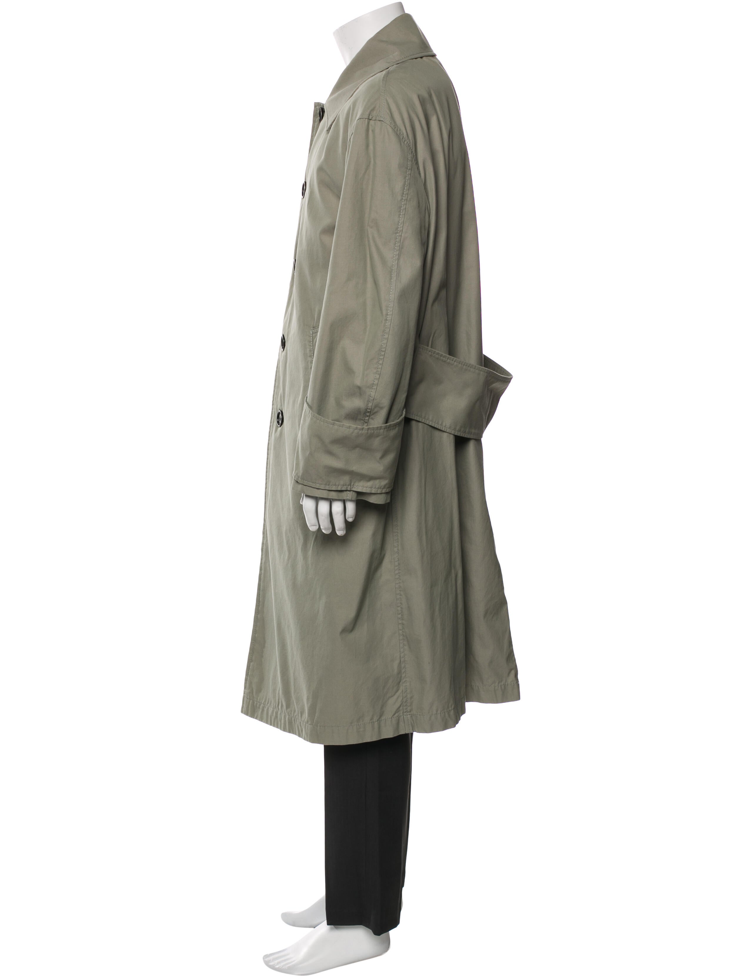 Burberry House Check Pattern Trench Coat