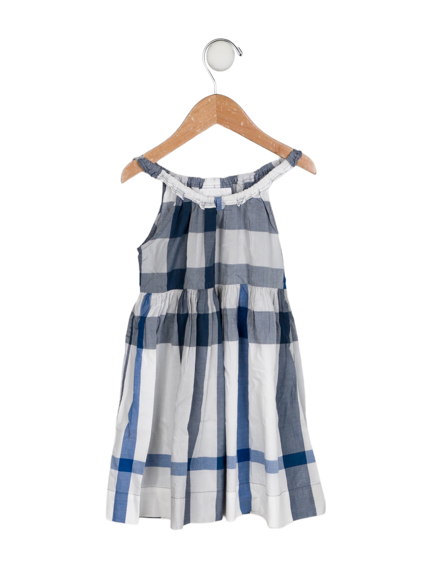 Burberry Toddler Girls' Check-Pattern Sleeveless Dress