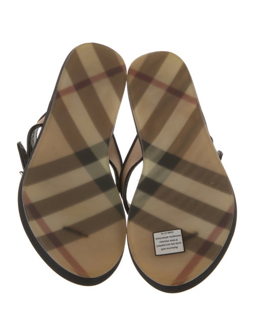 Burberry Nova Check Pattern Slides