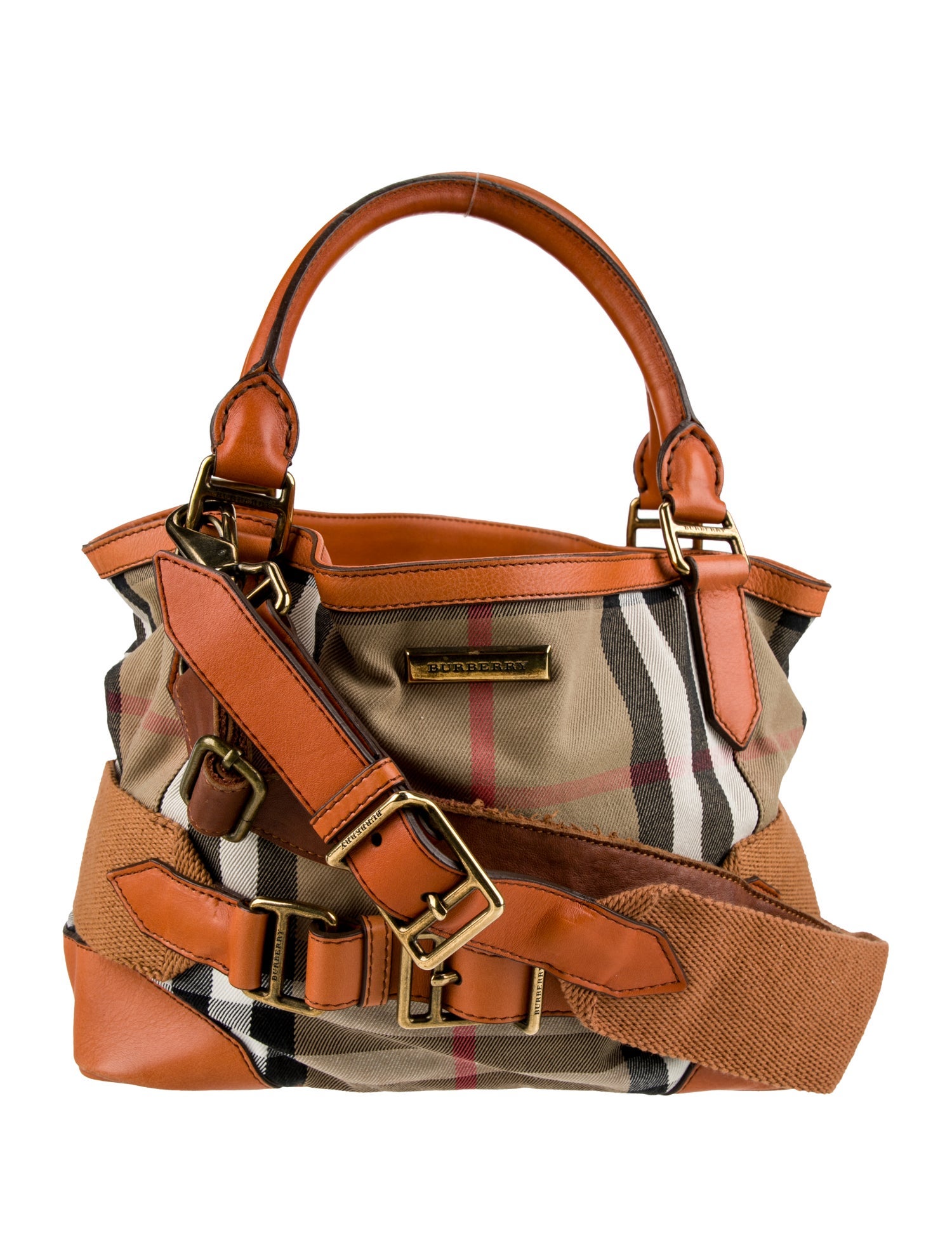 Burberry House Check Top Handle Bag
