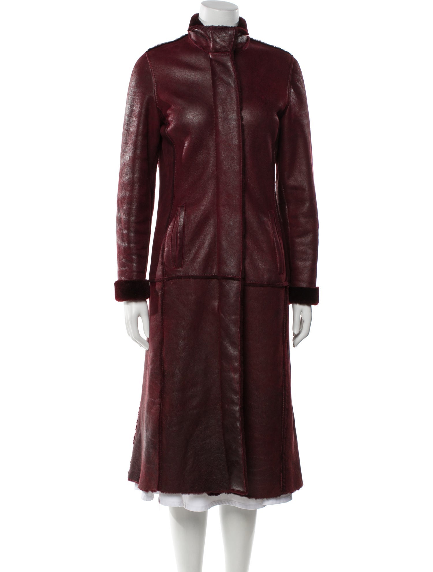 Burberry London Shearling Fur Coat