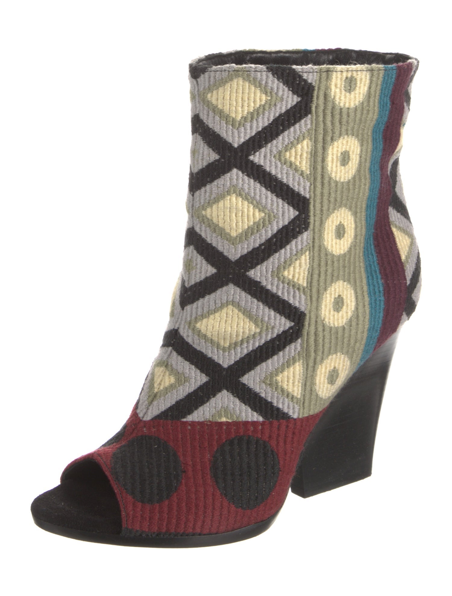 Burberry Printed Boots