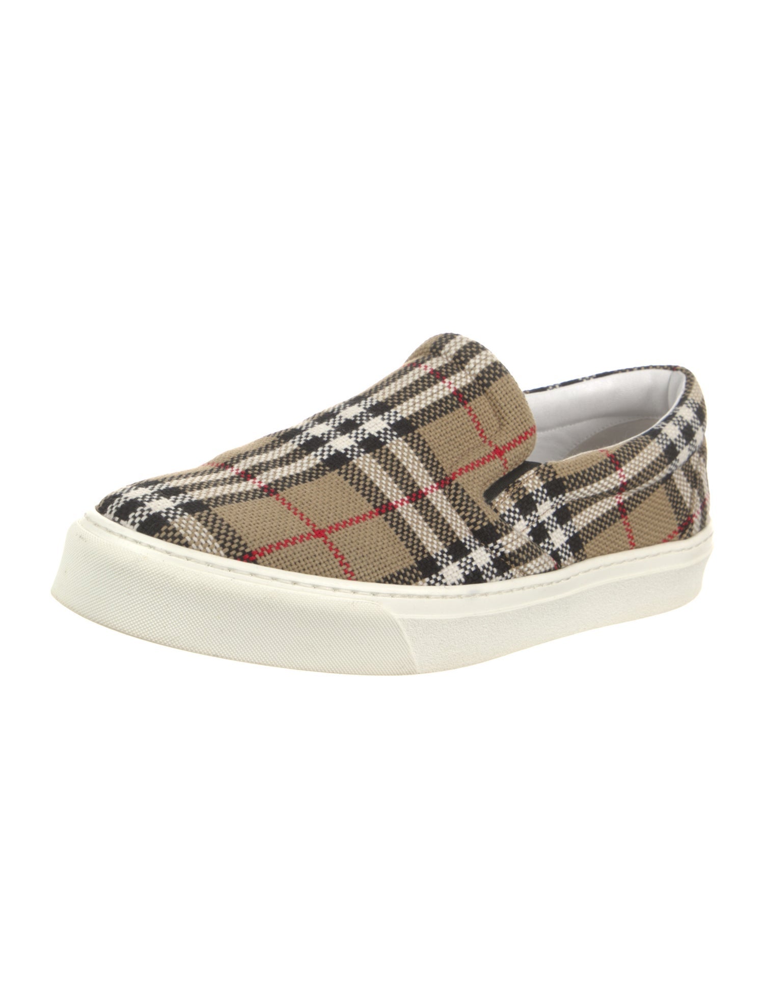 Burberry Canvas Printed Sneakers