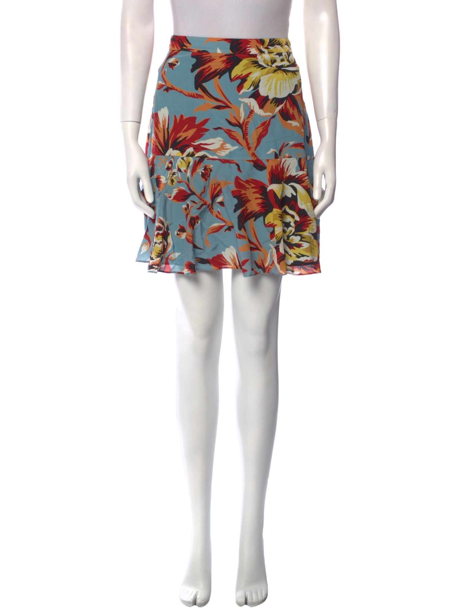 Burberry Silk Mini Skirt w/ Tags