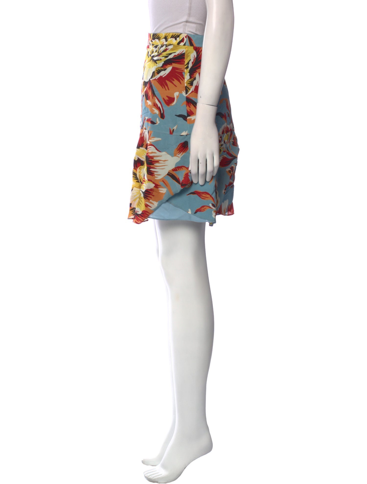 Burberry Silk Mini Skirt w/ Tags