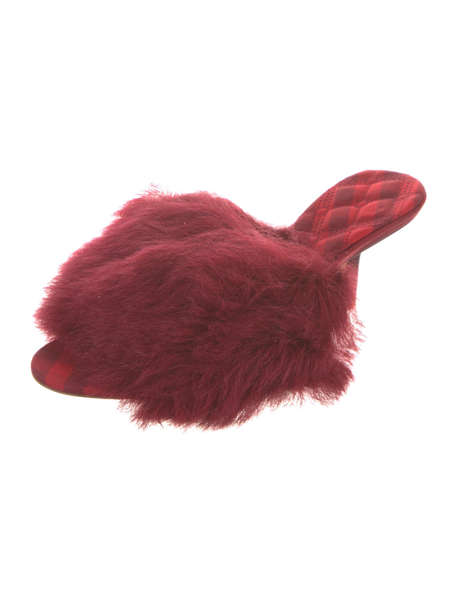 Burberry Shearling Slides w/ Tags