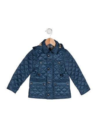 Burberry Burberry Solid Quilted Jacket