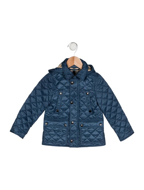 Burberry Burberry Solid Quilted Jacket