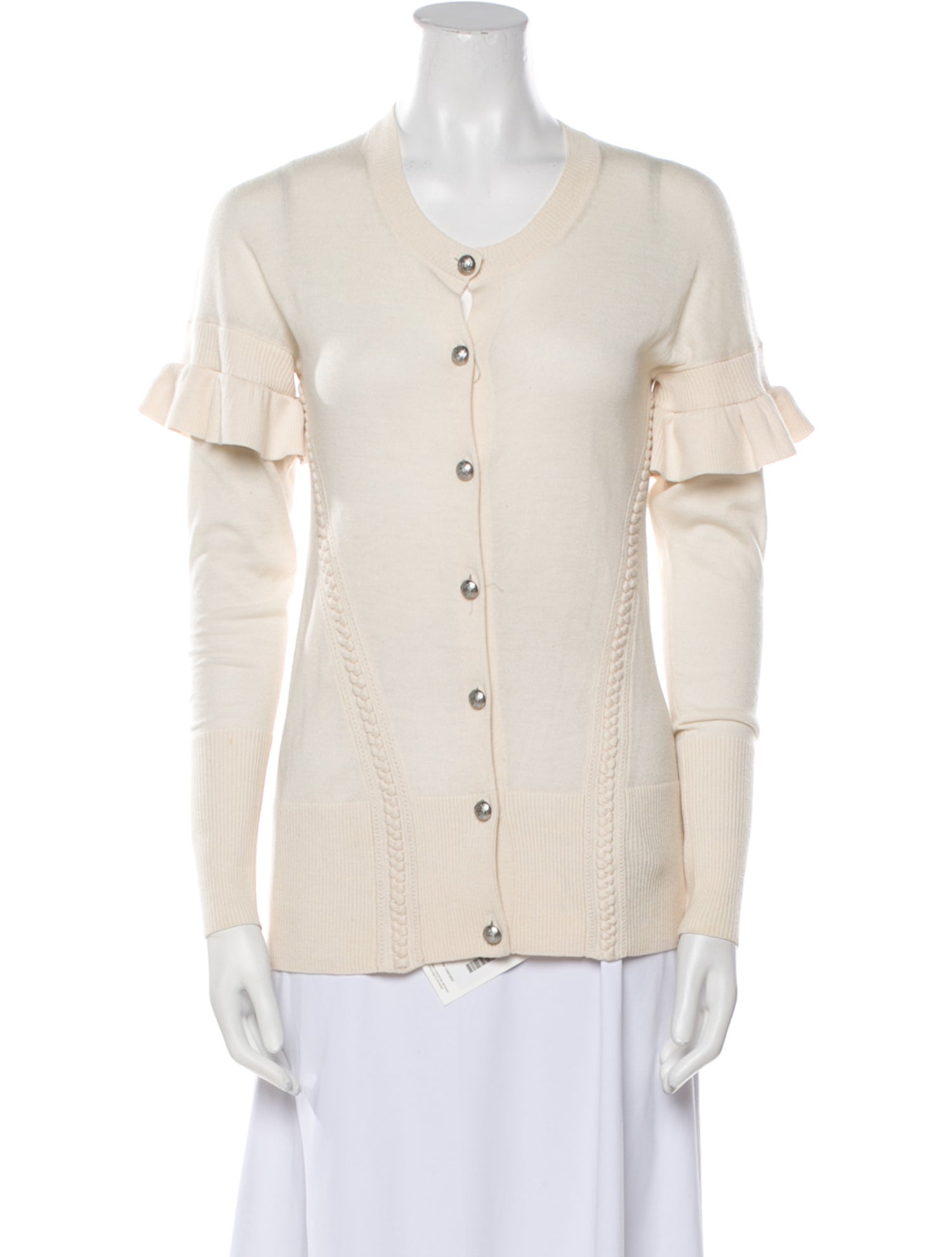 Burberry Wool Scoop Neck Sweater