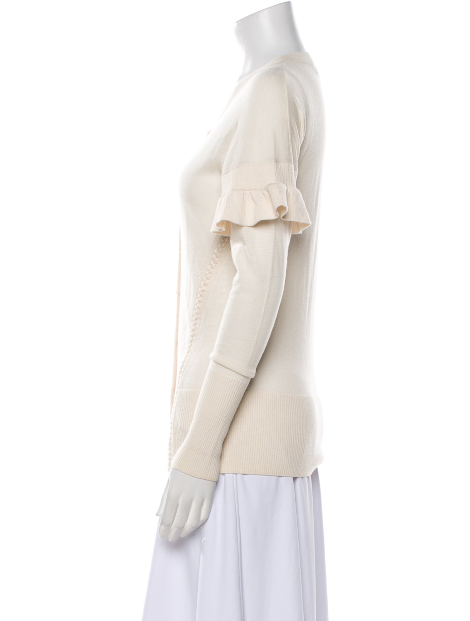 Burberry Wool Scoop Neck Sweater