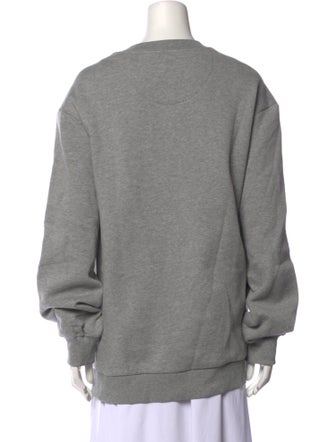 Burberry Graphic Print Scoop Neck Sweatshirt