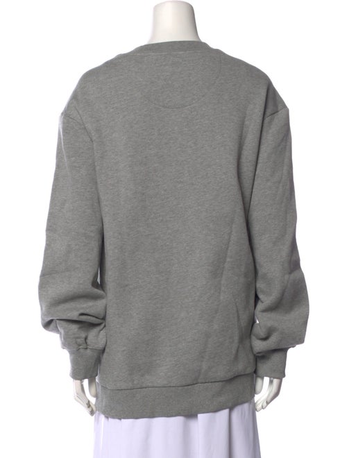 Burberry Graphic Print Scoop Neck Sweatshirt