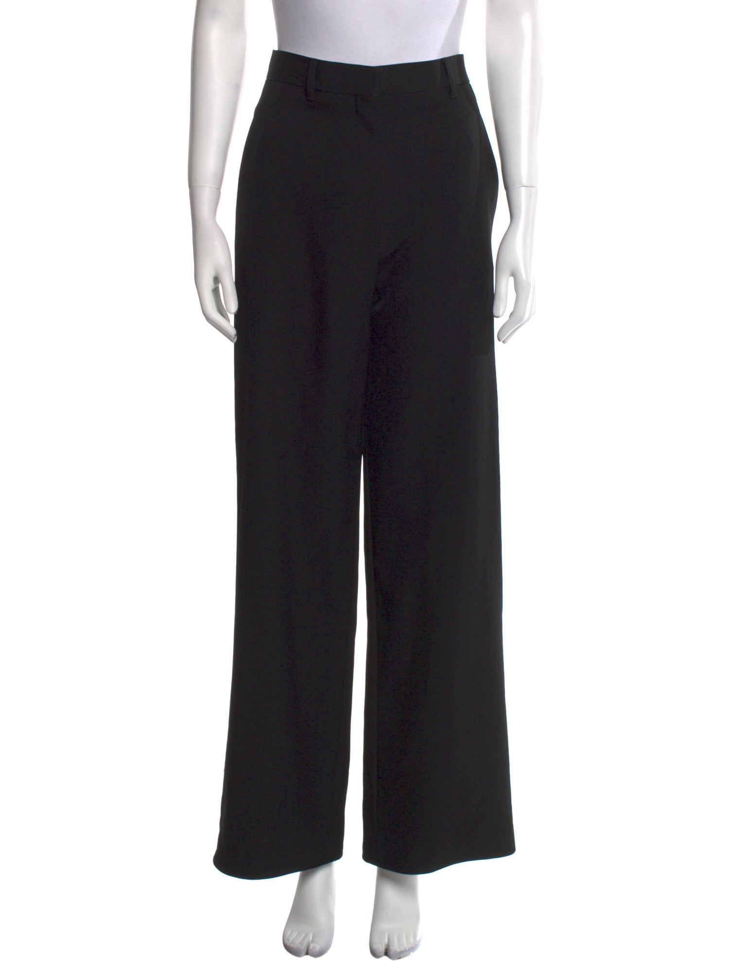 Burberry Virgin Wool Wide Leg Pants