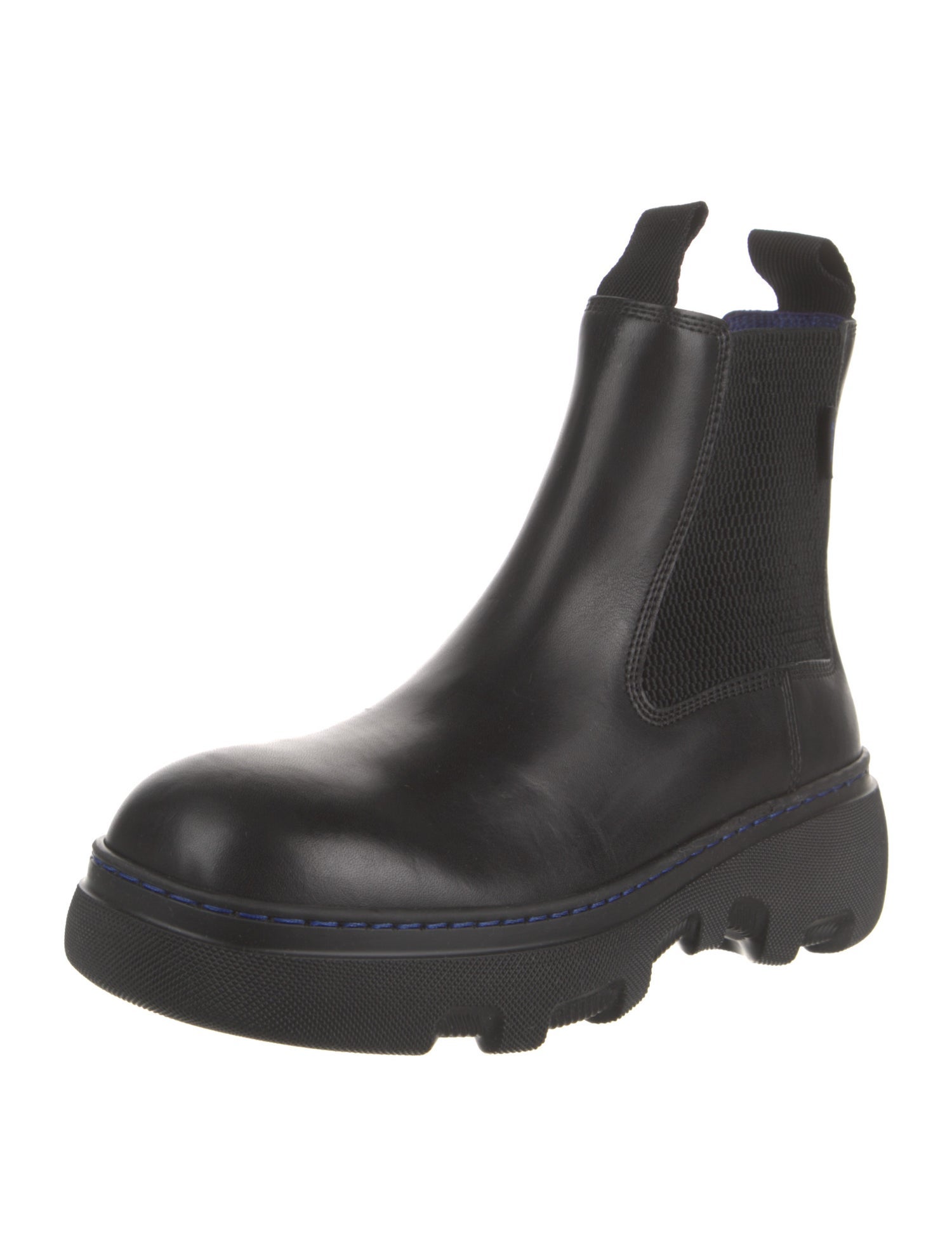 Burberry Leather Chelsea Boots