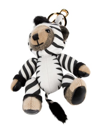 Burberry Check Print Thomas Bear Keychain