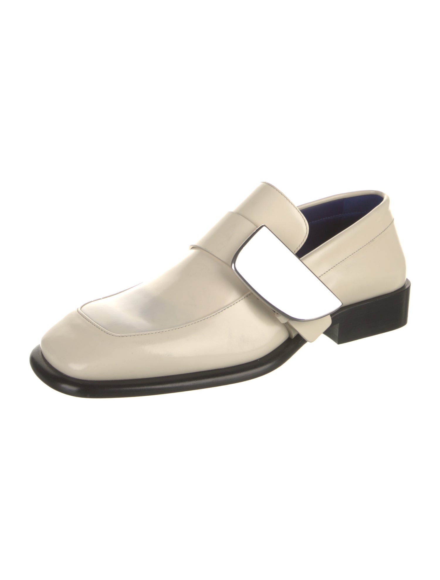 Burberry Leather Dress Loafers