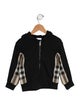 Burberry Check Trim Jacket