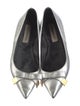 Burberry Leather Bow Accents Flats