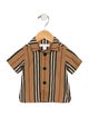 Burberry Short Sleeve Button Up Shirt