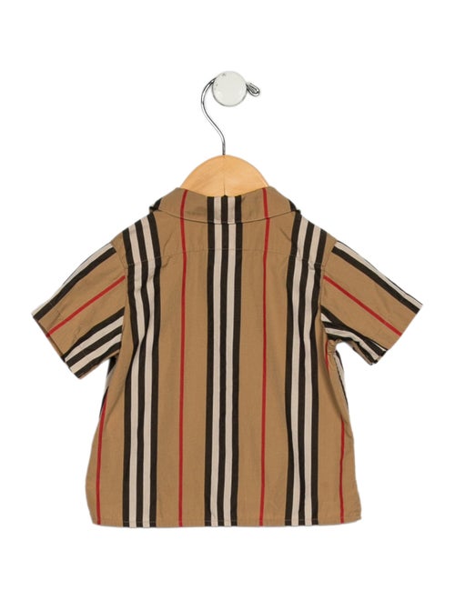 Burberry Short Sleeve Button Up Shirt