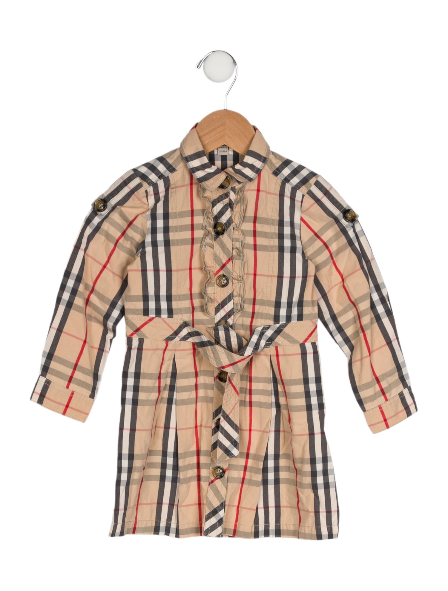 Burberry Check Print Dress