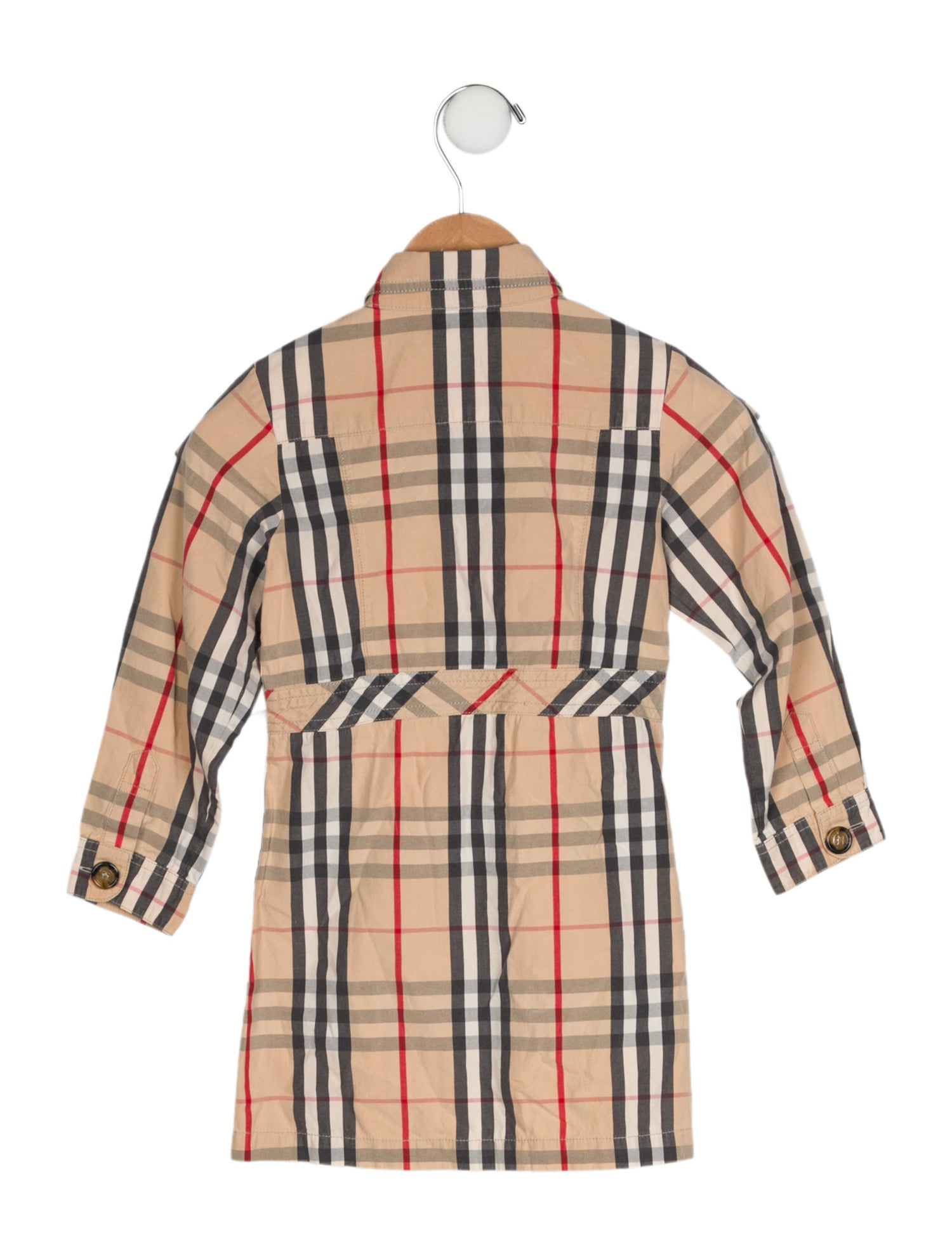 Burberry Check Print Dress