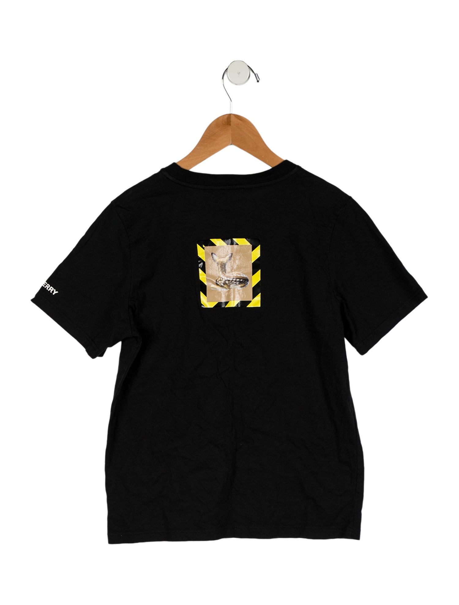 Burberry Woven Graphic T-Shirt