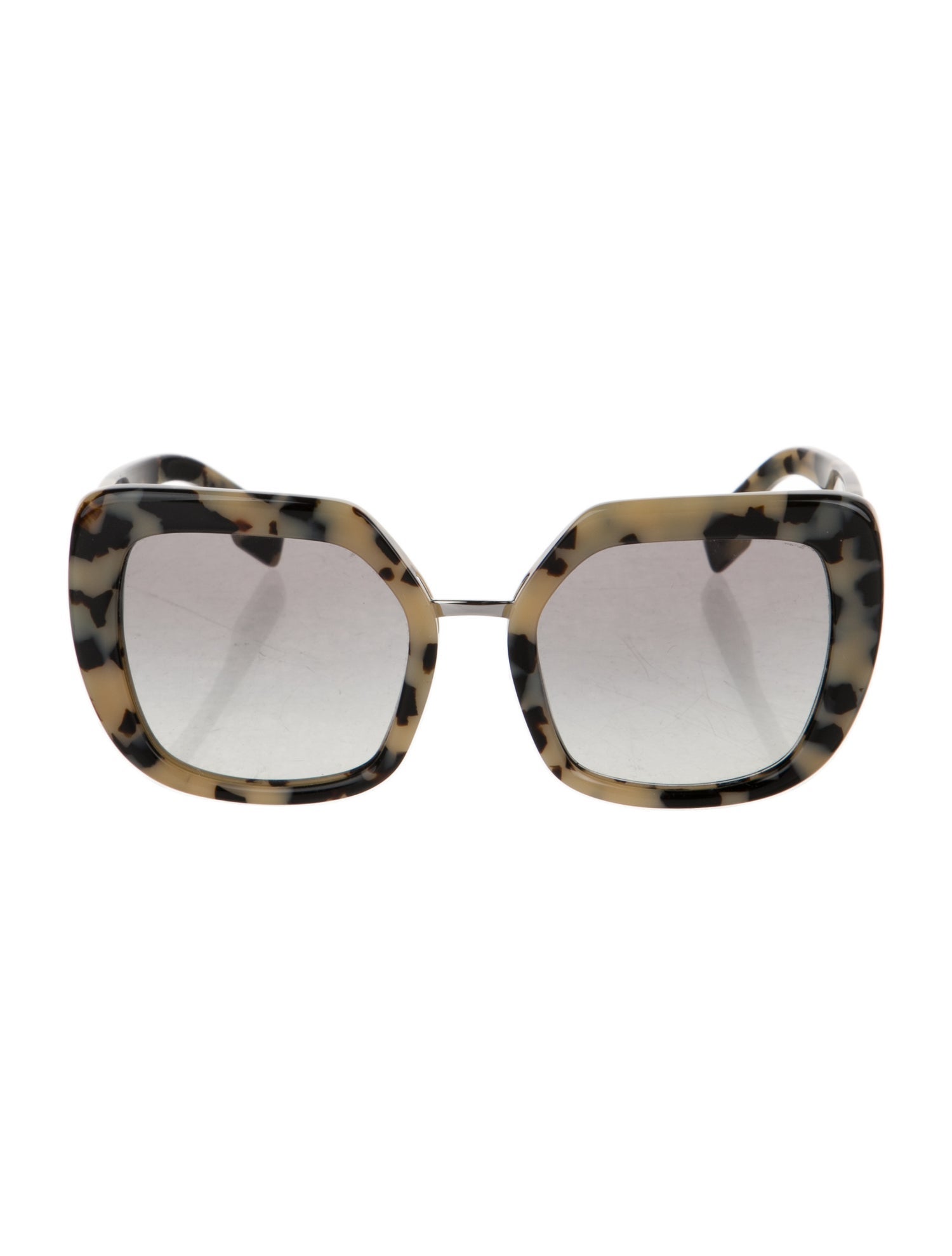 Burberry Oversize Mirrored Sunglasses