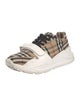 Burberry House Check Pattern Canvas Sneakers