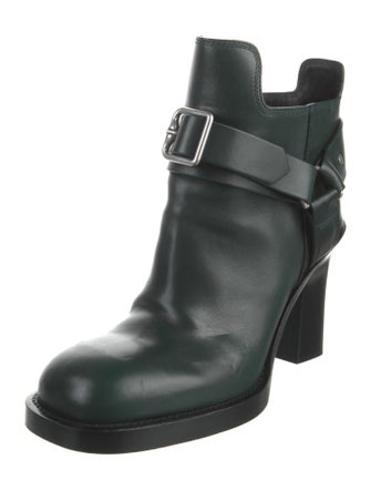 Burberry TB Monogram Leather Boots