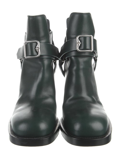 Burberry TB Monogram Leather Boots