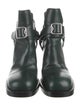 Burberry TB Monogram Leather Boots