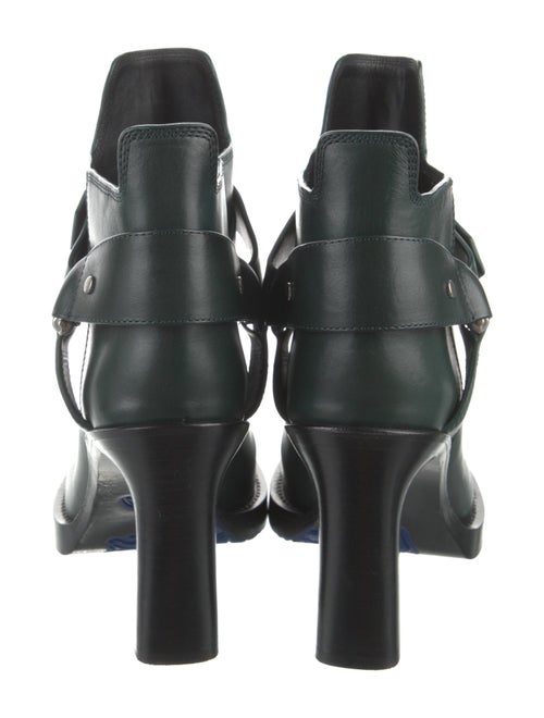 Burberry TB Monogram Leather Boots