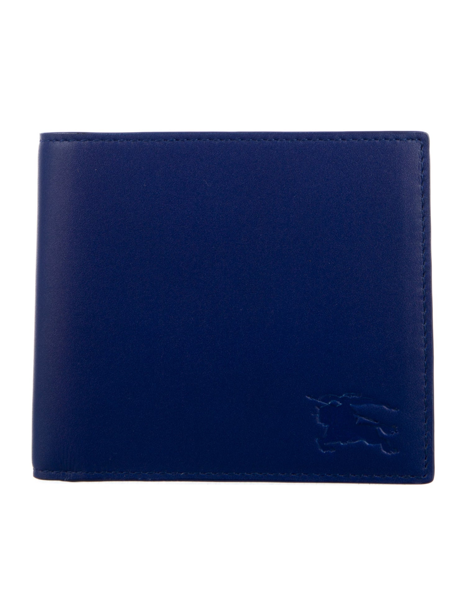 Burberry East/West Leather Bifold Wallet