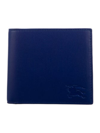 Burberry East/West Leather Bifold Wallet