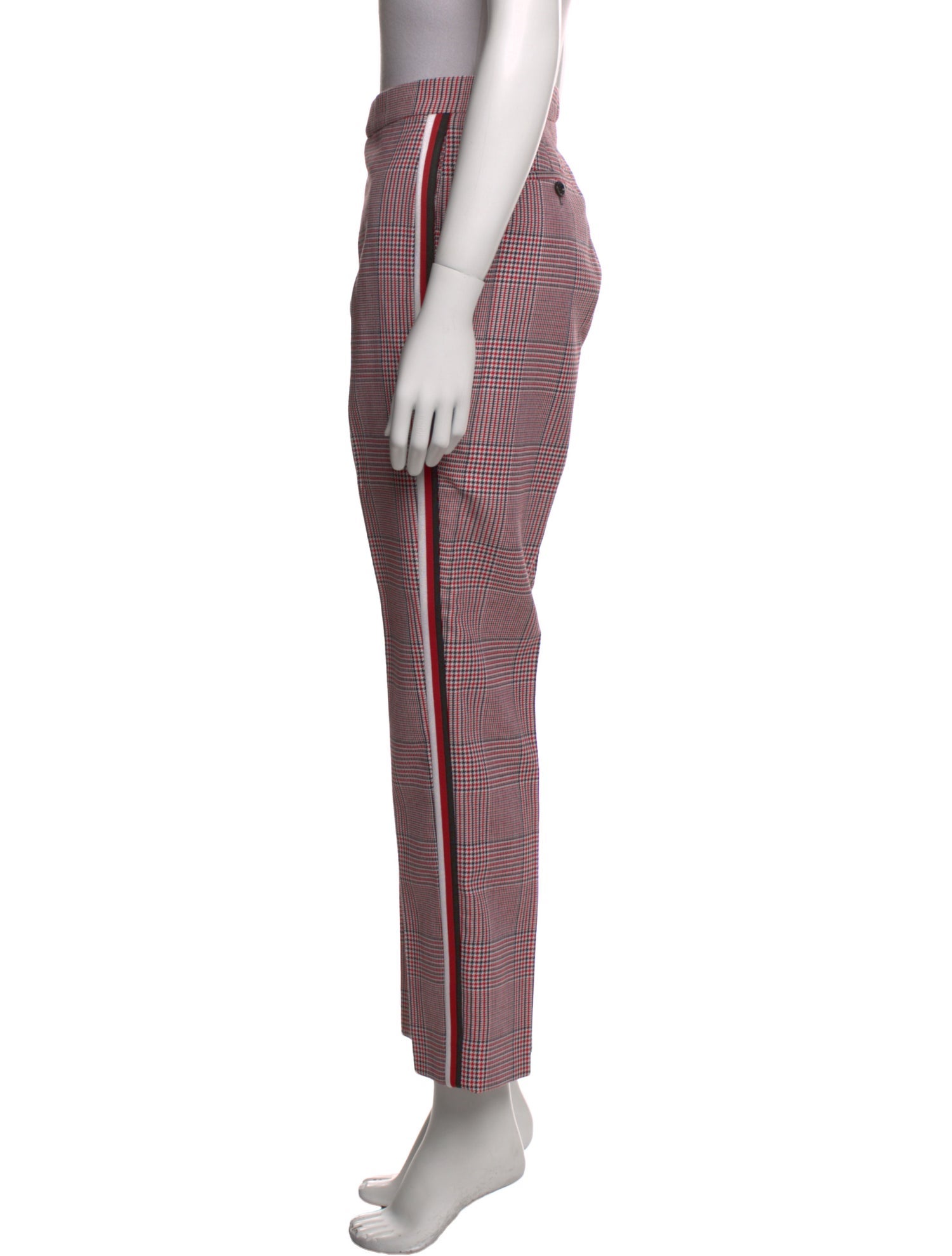 Burberry Virgin Wool Straight Leg Pants