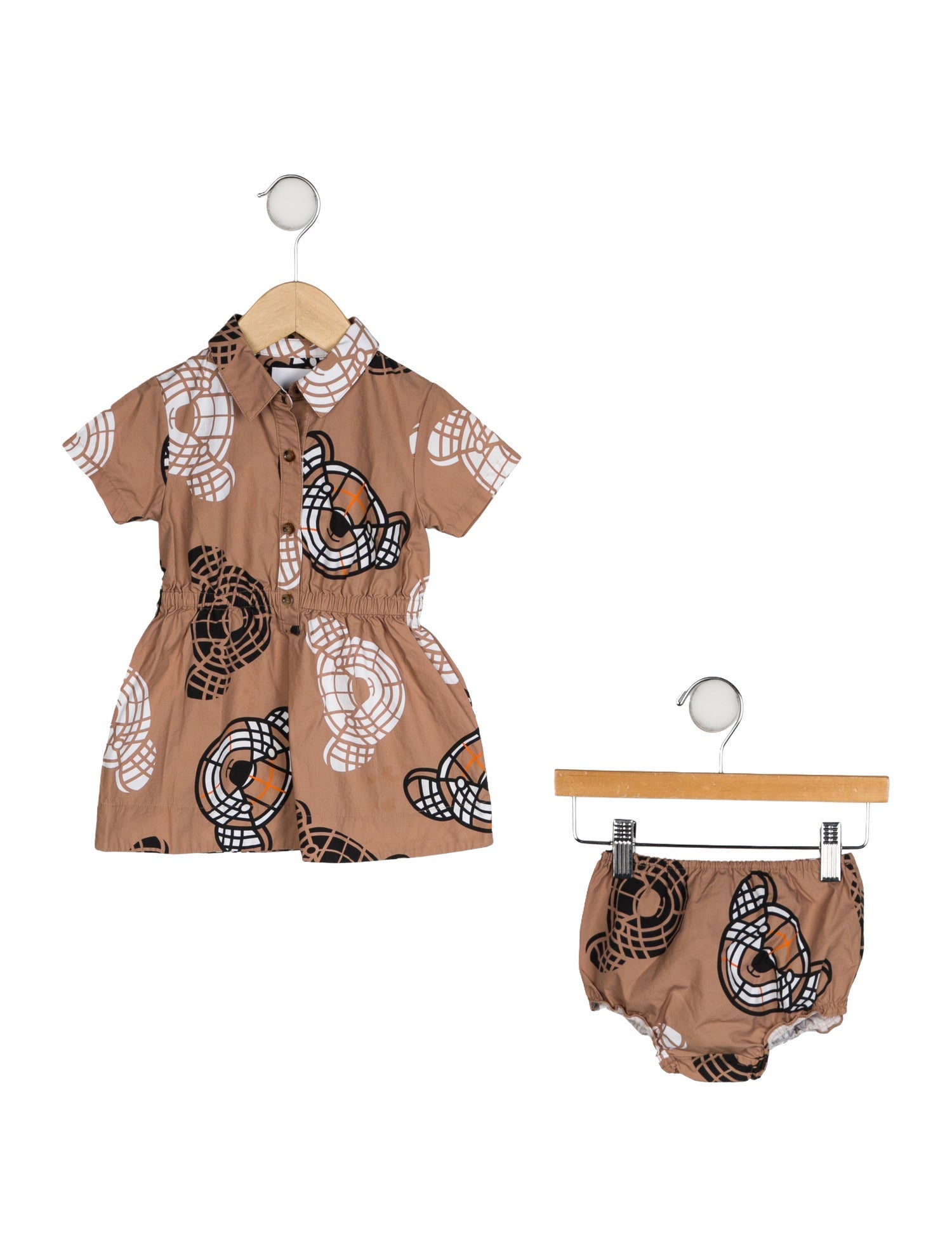 Burberry Printed Two Piece Set