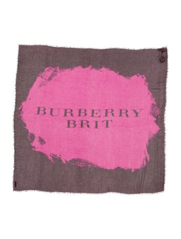 Burberry Scarves and Shawls Silk Printed Scarf