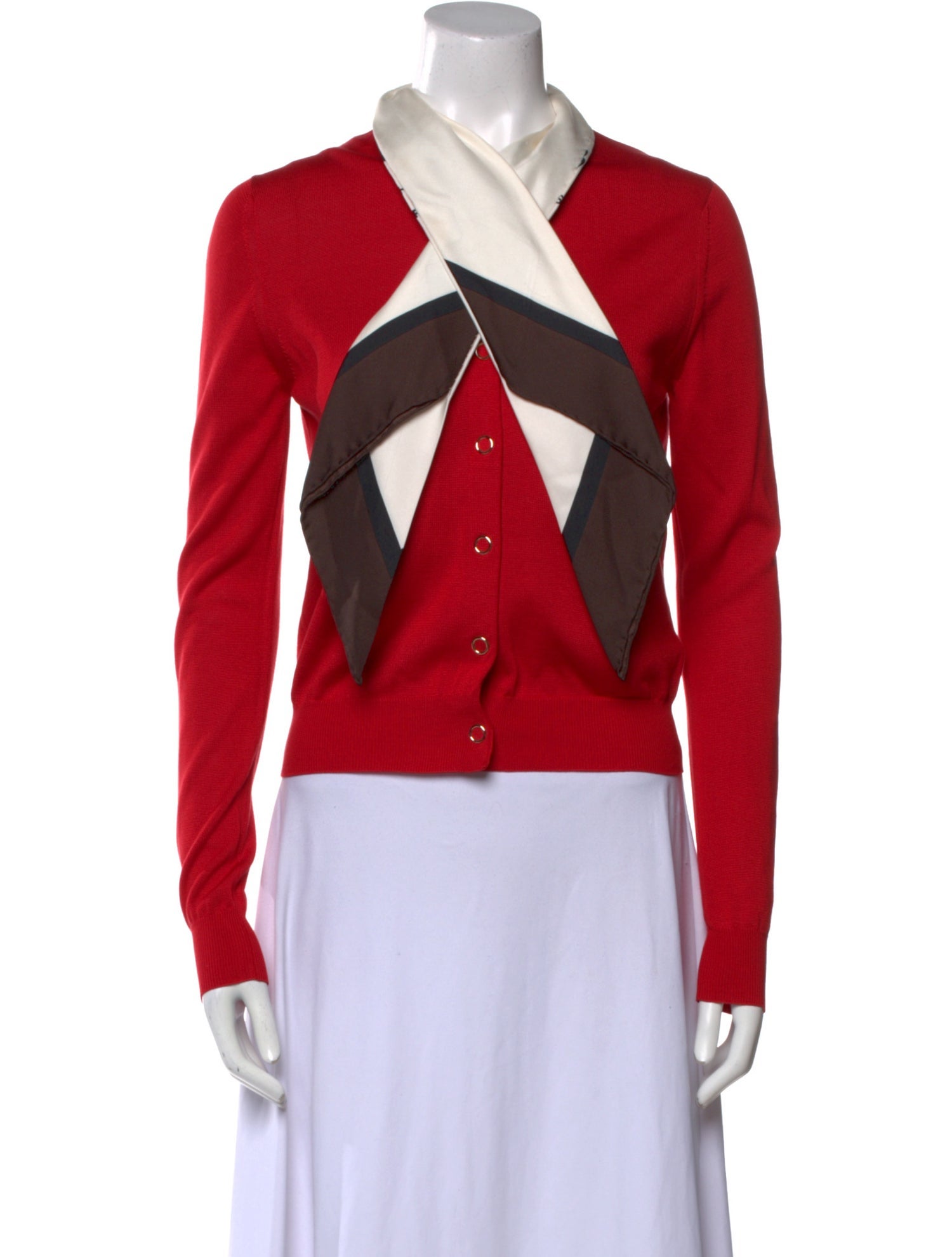 Burberry Silk Printed Sweater